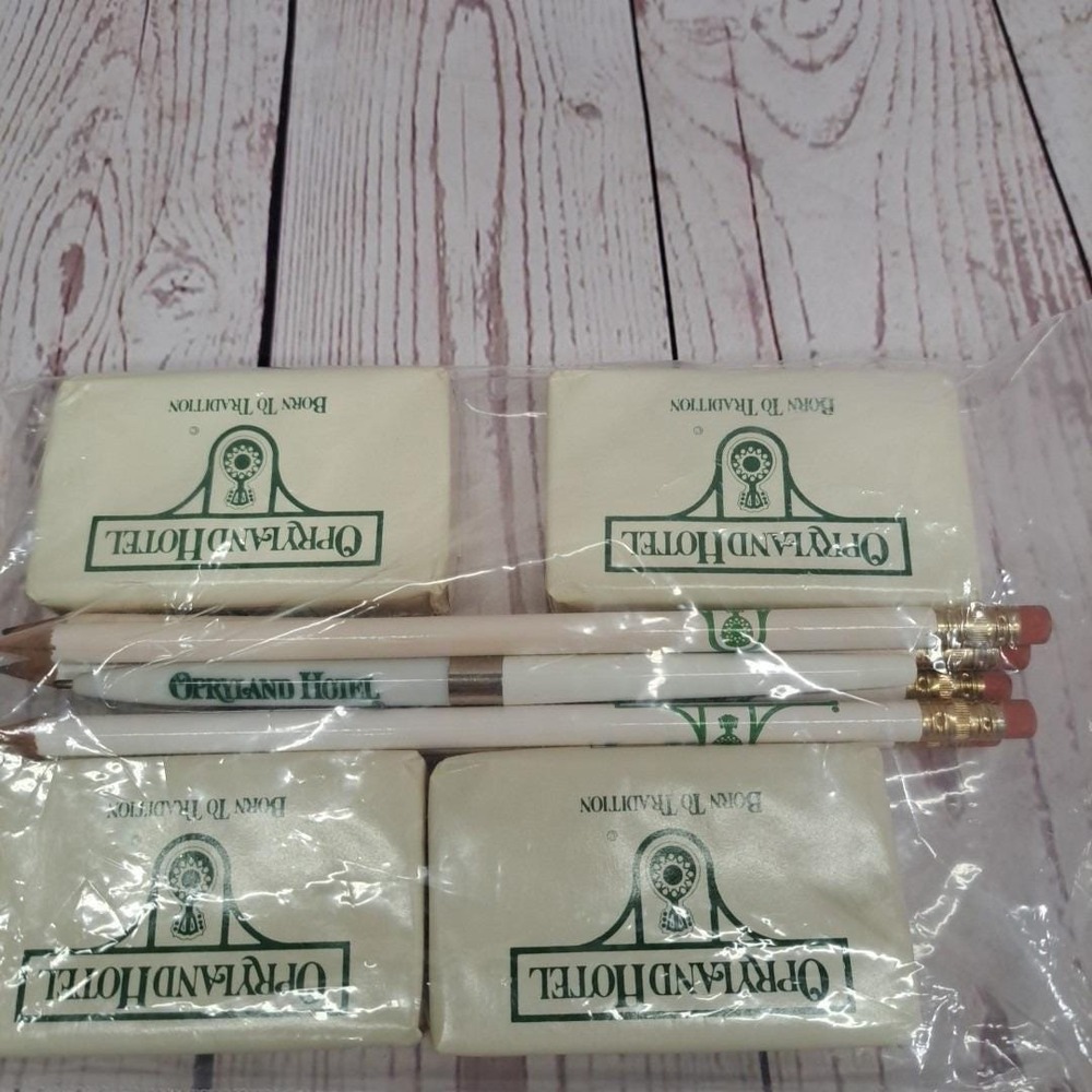 VTG Opryland Hotel Guest Souvenir Soap Pencils Pen Lot